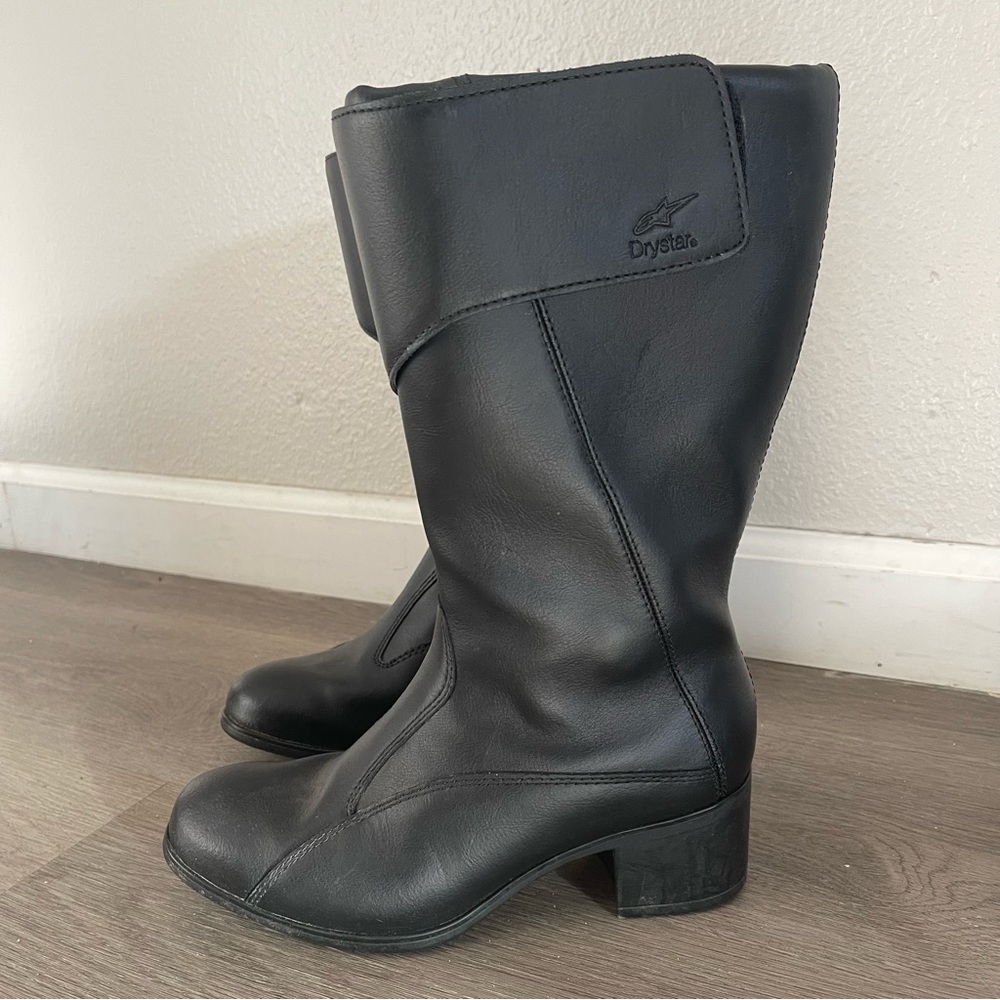 Women's Alpinestars Vika V2 Drystar Rubber
Motorcycle Boots- Black- Size 6/37